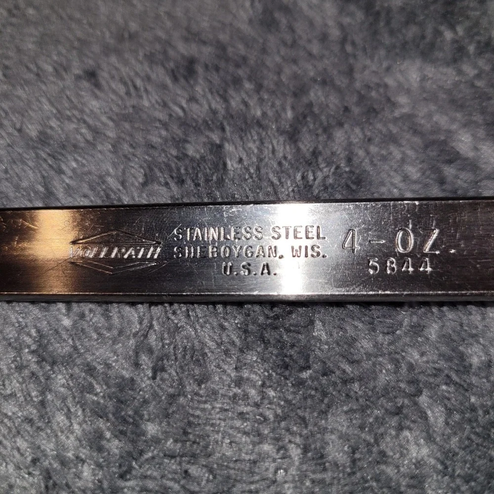 Vollrath,4oz,commercial, Ladle#5844. Stainless‎ Steel-Made in USA